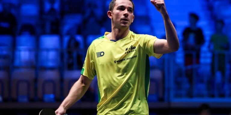 Hugo Calderano vira número 2 do mundo e 1º sul-americano