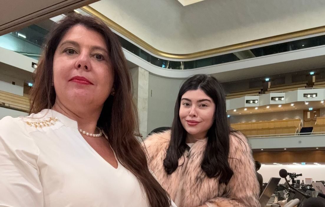 Celeste Leite e Mariana Ferrer