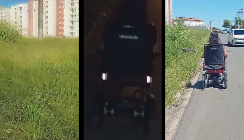 Moradores denunciam falta de acessibilidade e abandono em trecho da Avenida Dr. Sebastião de Paula Coelho, em Santa Bárbara d’Oeste 1 mato