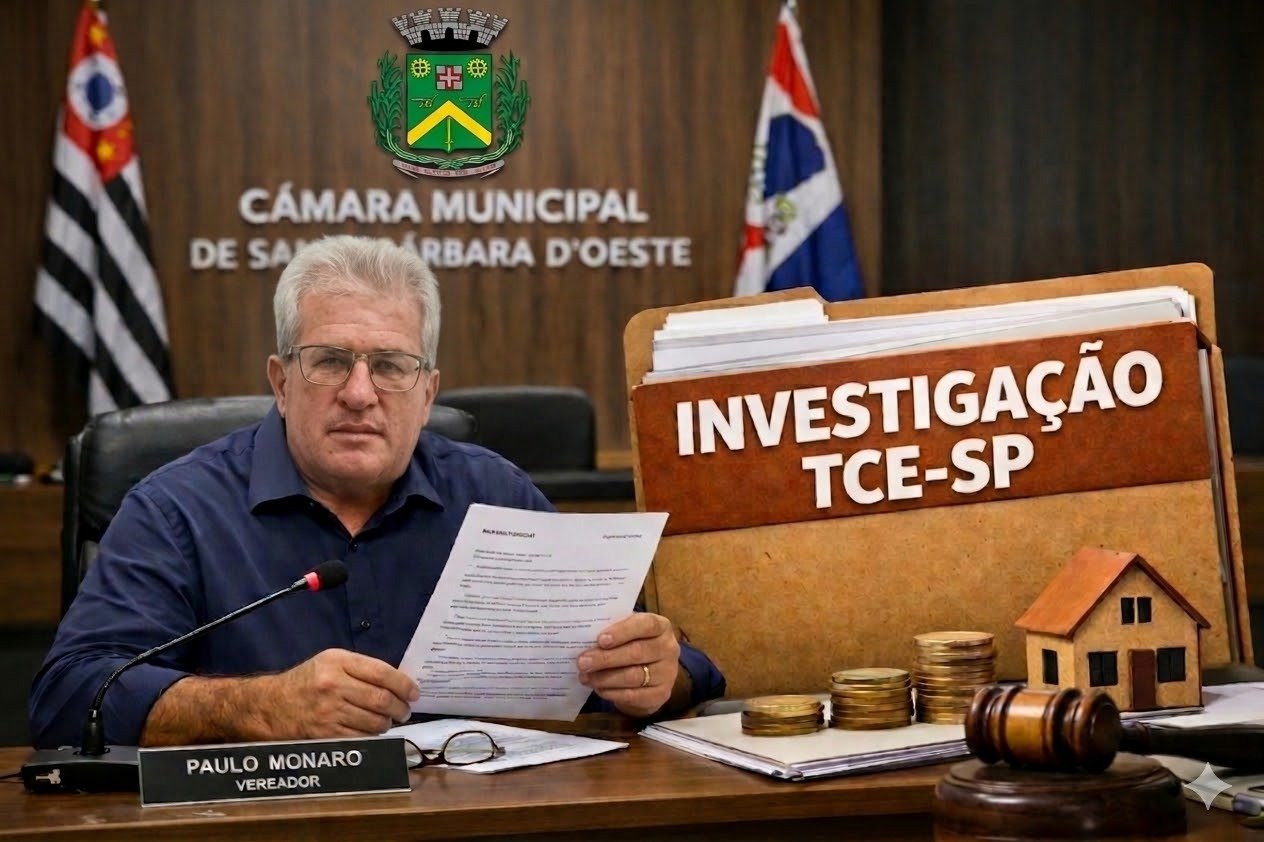 Vereador Paulo Monaro cobra explicações da Prefeitura sobre leilão investigado pelo Tribunal de Contas em Santa Bárbara d’Oeste 1 Monaro