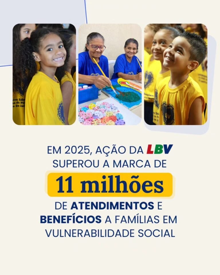 Solidariedade em ação: LBV ultrapassa 11 milhões de atendimentos e benefícios em 2025 2 WhatsApp Image 2026-04-08 at 15.49.06