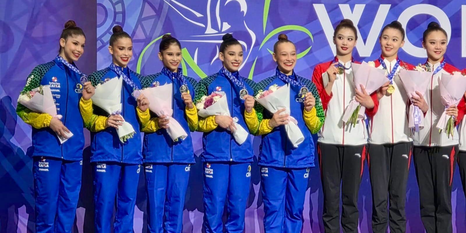 Brasil garante duas medalhas na Copa do Mundo de Ginástica Rítmica 1 Brasil garante duas medalhas na Copa do Mundo de Ginástica