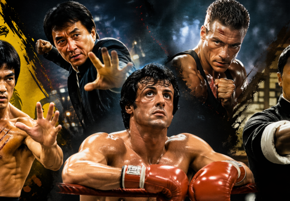De Bruce Lee a Rocky Balboa, ícones das telas seguem influenciando quem busca disciplina, superação e prática esportiva