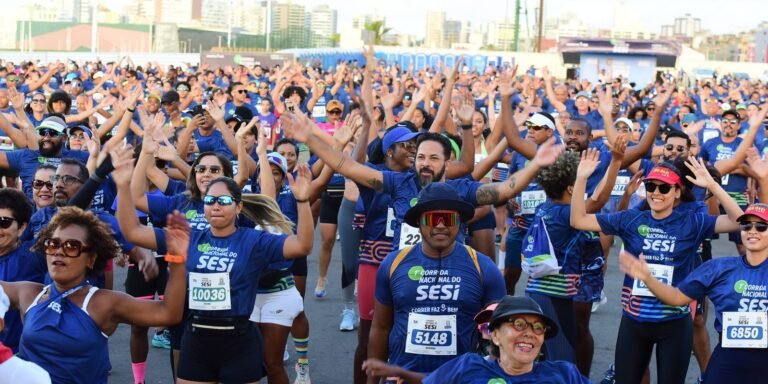 Corrida Nacional do Sesi supera 60 mil inscritos em segunda