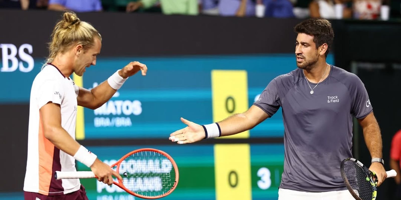 Rafael Matos e Orlando Luz vão às quartas de duplas do ATP de Munique 1 Rafael Matos e Orlando Luz vão às quartas de duplas