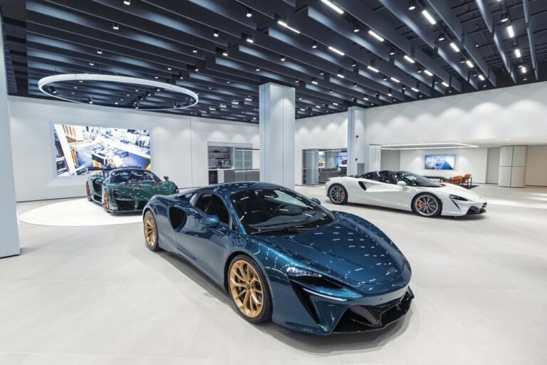 Showroom da McLaren São Paulo (Arquivo/McLaren São Paulo)