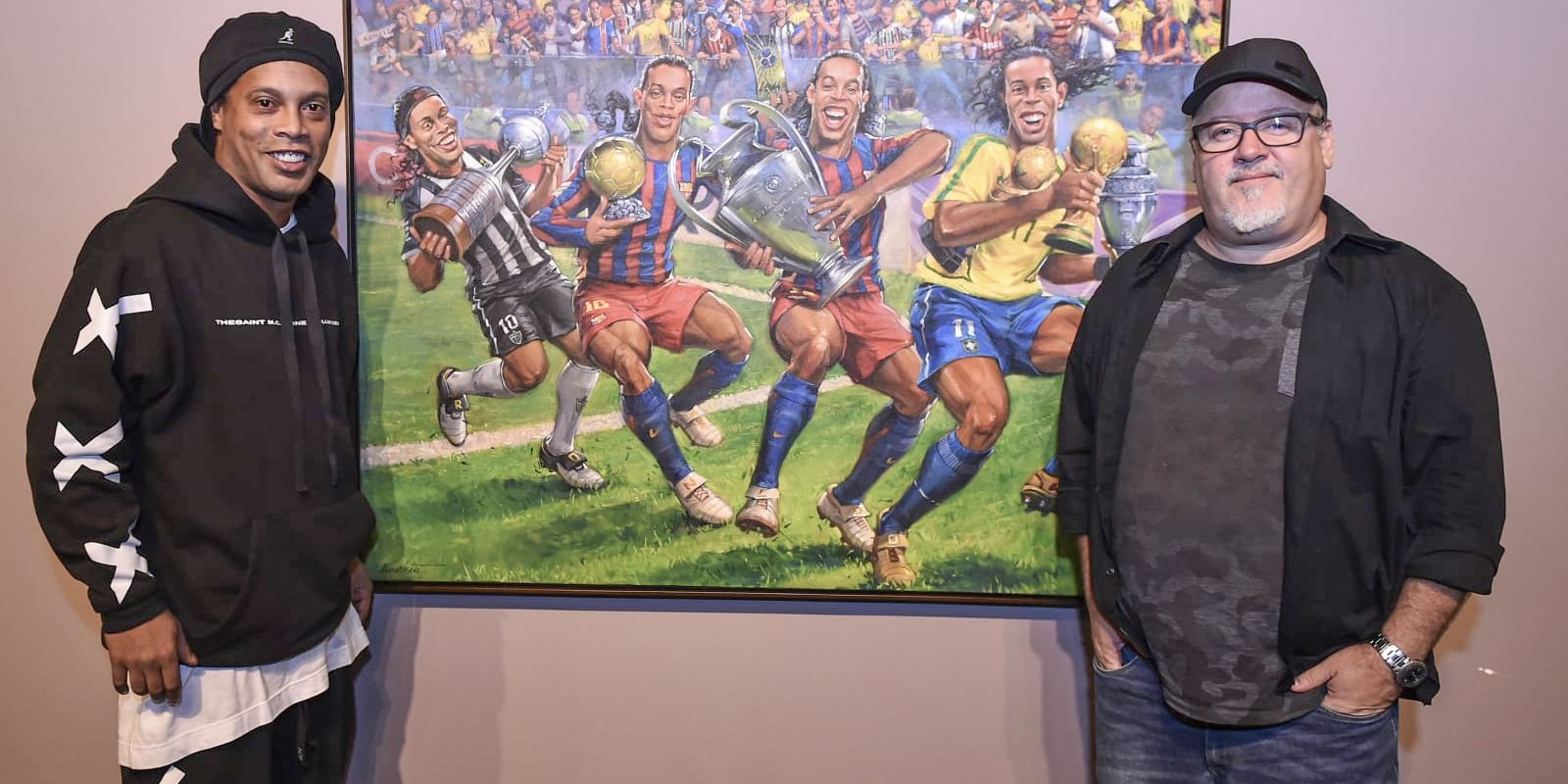 Casa das Rosas, em São Paulo recebe exposição sobre Ronaldinho