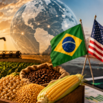 Sobretaxa dos EUA atinge 33% das exportações do agro brasileiro e exige reestruturação estratégica