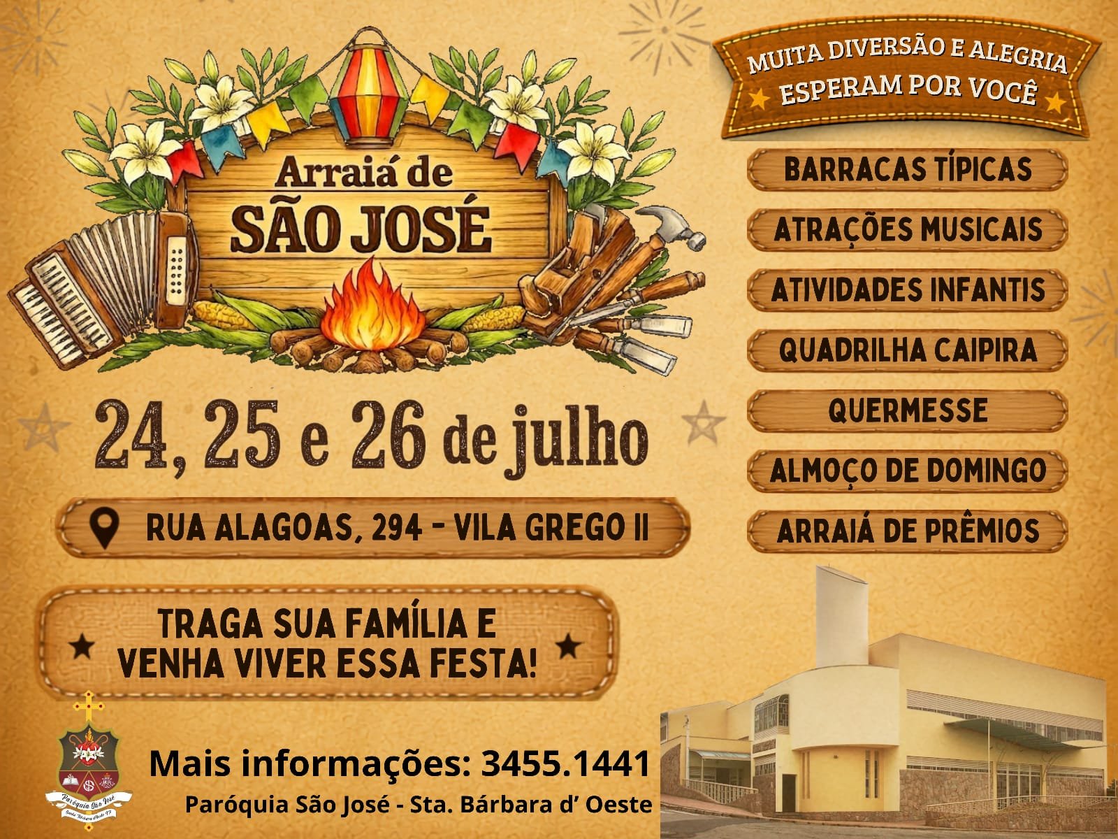 Arraiá de São José
