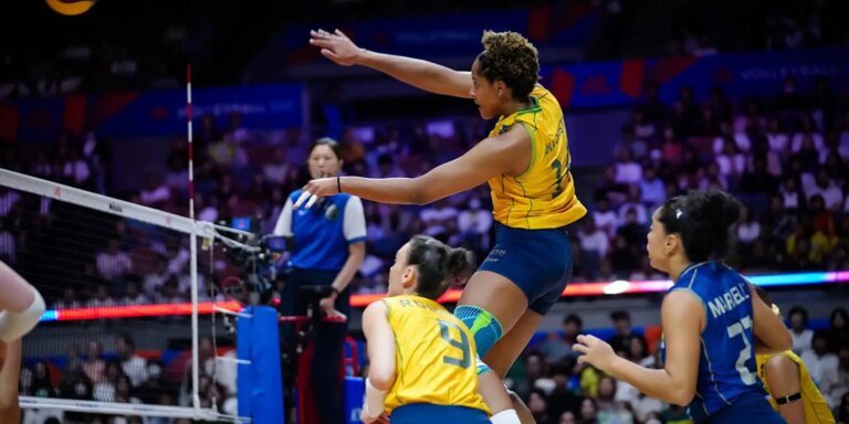 Brasil derrota Polônia e avança à fase final da Liga