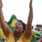 PM reforça a segurança em pontos de concentração de torcedores