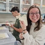 Letícia Carinhato, aluna do 5º ano de Medicina e representante do Centro Acadêmico