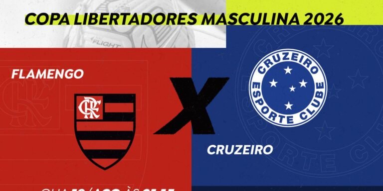 Rádio Nacional exibe Flamengo x Cruzeiro pelas oitavas da Libertadores