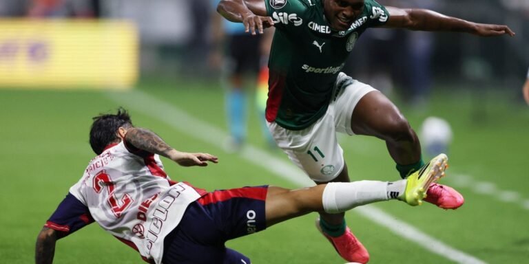 Libertadores: Palmeiras cede empate no fim e tropeça no Cerro