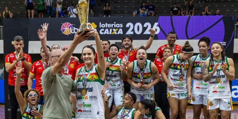 Sampaio Basquete é campeão da Liga Nacional de Basquete Feminino
