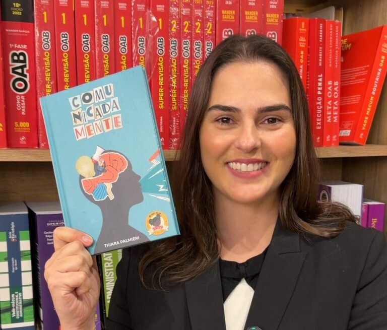 Thiara Palmieri lança “Comunicadamente”, livro que une neurociência, comunicação e experiências de vida