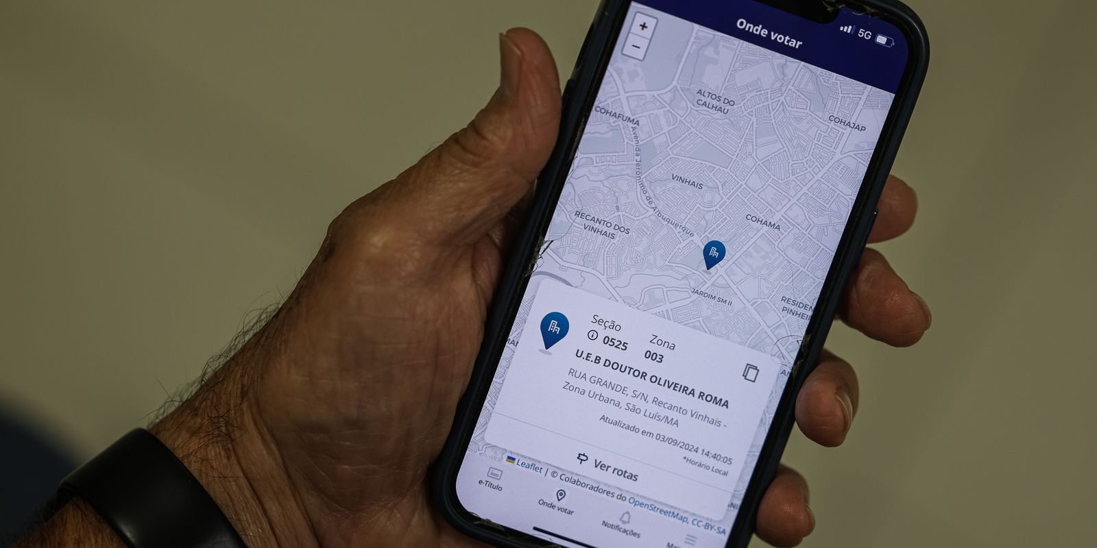 Eleitor que pediu voto em trânsito já pode consultar local