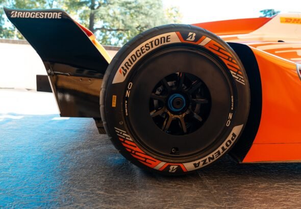 Pneu Bridgestone POTENZA GEN4 desenvolvido exclusivamente para a Fórmula E