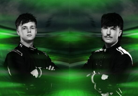 Imagem: Taylor Barnard (esquerda) e Dan Ticktum são confirmados como pilotos da equipe Fortscue Zero Racing para Temporada 13  Crédito: Reprodução sobre imagens da Fortscue Zero