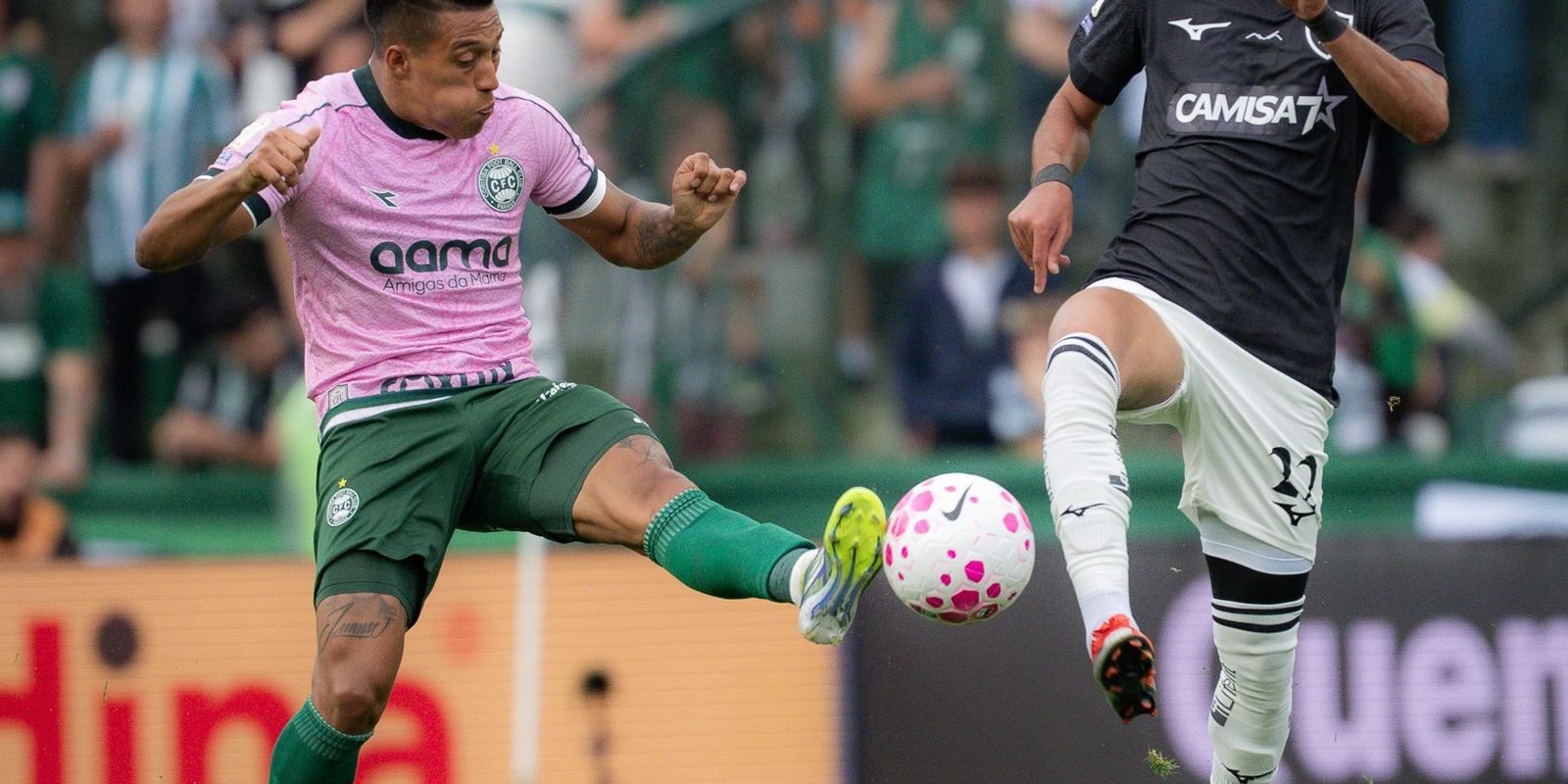 Coritiba e Botafogo empatam e mantêm jejum de vitórias no