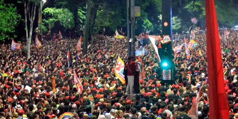 Votação de Lula é a maior já recebida por um